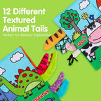 2 PCS High Contrast Crinkle Baby Books 0-6 Months Interactive Sensory Baby Toys 9-12 Month Montessori Activities Touch Feel Infant Book 0-3-6 Month Car Seat Travel Essentials Newborn Development Gift