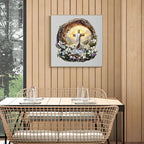 KAAYEE Wooden Puzzles for Adults, 3D Vision Effect Holy Light Cross Wooden Jigsaw Puzzle Unique Shape Wood Puzzle Adult, 3D Effect Flat Puzzle Birthday Family Game (L-13.4 * 13.3 in-300pcs)