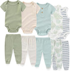 Unisex Baby Boy Girl Pants Sets 10 pack Cotton Casual New born Clothes Comfort Infant Outfit