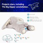 Cloud B Dream Buddies Benny The Bunny - The Soothing Mini Baby Night Light Kids Love | Star Projector Sleep Aid with Gentle Lights and Auto Shut Off | Newborn Essentials Baby Toys