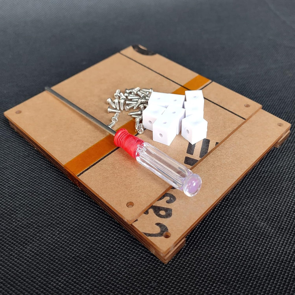 Mini 3D Led Cube DIY Electronics Kit Soldering Project Kit (3D8MINI-CASE-5PS)