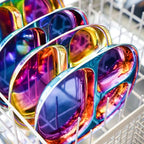 Ahimsa Stainless Steel Kids Plates - Divided Toddler Plates, Pediatrician Designed, Non Toxic Toddler Plate, BPA Free & Dishwasher Safe (Rainbow Single)