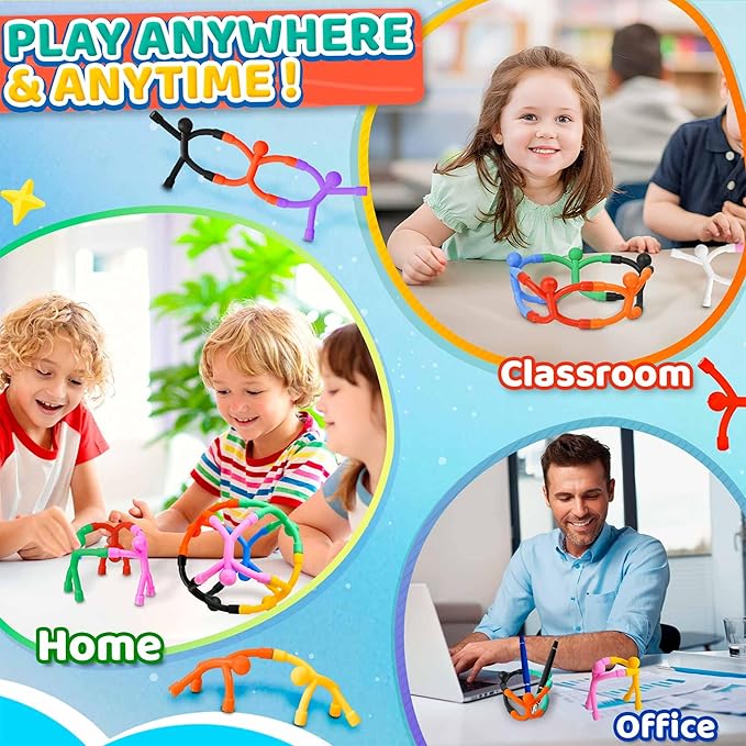 Magnetic Travel Toys for Toddlers Kids 20PCS, Airplane Car Travel Activities Essential, Fidget Toys Road Trip ‌Sensory Toy, Fidgets for Classroom Toys for 3 4 5 6 7 8 Year Old, Gift for Boys and Girls