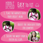 Hobbledehoo Safety Harness For Kids & Toddlers Aged 2-7 Years, Child Harness For Walking & Play Autism Safety Awareness