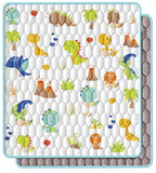 Baby Play Mat 71" X 79" Large Baby Floor Play Mat One-Piece Baby Crawling Mat Non-Slip Cushioned Baby Floor Mat, Activity Playmats for Infants, Babies, Toddlers (71x79, Dinosaur)