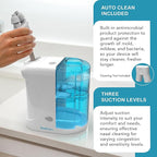 NASALFRESH MD - Dual Powered Nasal Irrigation System Nasal Rinse and Wash - Sinus Decongestant Relief System w/ 30 Saline Packets - Rechargeable - 1 Set of Nose Pillows - Snoring Remedy