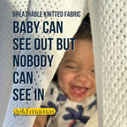 Breathable Nursing Cover Up for Breastfeeding - Privacy Nursing Covers - Newborn Essentials Must Haves - Improved Ponchy by Gold Mamas - Ebony