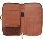 RFID Blocking Family Passport Holder Wallet 6,Premium Leather Travel Document Organizer for Women and Men,Travel Wallet for Credit Card