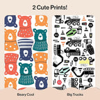 The Honest Company Clean Conscious Diapers for Delicate Skin | Up to 100% Leakproof | Hypoallergenic, Fragrance Free | Gender Neutral | Club Box, Size 6 (35+ lbs), 40 Count (Prints May Vary)