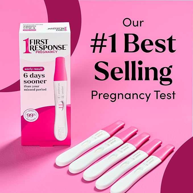 First Response Early Result Pregnancy Test, 5 Count Pack of 1