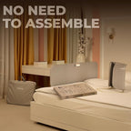 Toddler Bed Rail with Night Light - Foldable Bed Side Rails - Fits for Most Beds: Bed Rails for Full Size Bed, Queen Size Rails, Twin Rails - Portable Fence for Baby - 48 inch