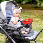 Accmor Stroller Steering Wheel Toy, Pretend Driving Simulated Steering Wheel for Baby Stroller Shopping Carts, Universal Detachable Funny Stroller Shopping Carts Toy Attachment Accessories