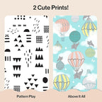 The Honest Company Clean Conscious Diapers for Delicate Skin | Up to 100% Leakproof | Hypoallergenic, Fragrance Free | Gender Neutral | Club Box, Size 1 (8-14 lbs), 78 Count (Prints May Vary)