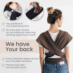 Baby Wrap Carrier - Premium Cotton Baby Carrier Wrap for Newborn to Toddler- Infant Carrier for Babies 8-35 lb - Baby Holder One Size Fits All with Front Pocket by Max&so