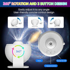 Galaxy Projector - 13 in 1 HD Planetarium Star Projector for Bedroom, 360 Rotating Galaxy Light with Adjustable Knob and Timer for Kids, Ceiling, Gifts, Room Decoration