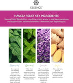 Essence Wearable Aromatherapy Nasal Diffuser – Nausea Relief Essential Oil Nose Ring – Personal Scent Clip for Travel, Work & Everyday Use – Made in USA (3 Pack)