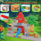 1 inch Magnetic Blocks - 100PCS Magnetic Toy Set, STEM Montessori Sensory Toys for 3+ Year Old Boys & Girls, Creative Construction Toys Gift for Toddlers Kids