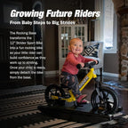 Strider 12” - Helps Teach Baby How to Ride a Balance Bicycle - for Kids 6 Months to 4 Years - Easy Assembly & Adjustments