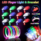 156PCS Glow in The Dark Party Supplies for Kids 8-12, Light Up Glasses Headband Rings Halloween Party Favor Adult, 100 Glow Sticks Bulk Party Pack DIY Necklaces Bracelets Neon Camping Pool Decorations