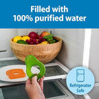 Dr. Brown's AquaCool Water-Filled Teether, Cooling Teether Toy for Babies, Soothes Sore Gums, Avocado Toast Shapes, BPA Free, 3m+, 2-Pack