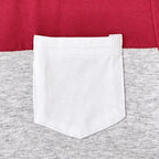 Baby Boy Clothes Toddler Boy Summer Outfits Short Sleeve Patchwork Top T-shirt & Pocket Pant Set 2 Piece 12 Months-4T