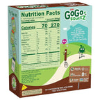 GoGo squeeZ Applesauce and Fruit Puree, Apple Cinnamon, 3.2 oz (Pack of 48), Unsweetened Fruit Snacks for Kids, Gluten Free, Nut Free and Dairy Free, BPA Free Pouches (Packaging May Vary)