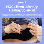 Breast Aid™ Soothing Cryogel Pads for Sore Cracked Nipples with HOCl, 10x Multiuse, Advanced Cooling Tech for Instant Relief & Repair, Rapid Hydration for Lasting Comfort for Breast Feeding Moms