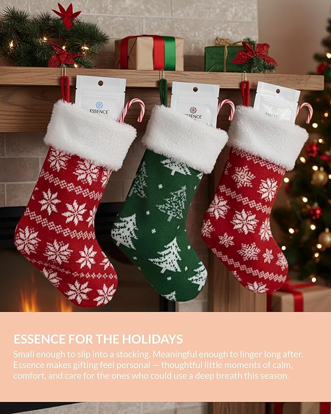 Essence Wearable Aromatherapy Nasal Diffuser – Immunity Blend Essential Oil Nose Ring – Personal Scent Clip for Travel, Work & Everyday Use – Made in USA (3 Pack)