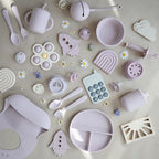 mushie 100% Silicone Baby Sippy Cup | 6 Months+ (Soft Lilac)