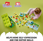 LEGO DUPLO Classic Brick Box Building Blocks - Stacking Toys for Toddlers, Ages 1.5+ Years - Learning & Educational Toys for Preschool - Develop Fine Motor Skills - Gift for Christmas - 10913