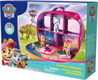 Paw Patrol Skye's World Pupcation Rescue Set with Skye, Everest & Liberty Bobble Head Toy Figures & RV Camper, Kids Toys for Boys & Girls Ages 3 & Up