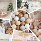 GOGOSO Ball Pit Balls for Toddlers,100pcs 2.15inch Crawl Balls BPA Free Crush Proof PlayBalls Soft Plastic Bals for Toddler, Pool Tent Party Favors Summer Water Bath Toy