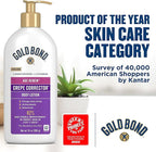 Gold Bond Age Renew Crepe Corrector Body Lotion, Replenishing & Smoothing Formula, 14 oz. & Healing Hand Cream, 3 oz., With Aloe, Moisture That Lasts Through Handwashing