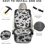 Car Seat Protector for Child Car Seat, 2 Pack Baby Car Seat Covers with Mesh Pockets & Non-Slip Backing 600D Durable Seat Protector