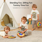 Tumama Musical Drum Toy, Light Up Electronic Music Sound Baby Toys, Toddler Instruments, Sleep Soother, Christmas & Birthday Gifts for Kids 2-3 Years