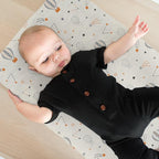 BROLEX Changing Pad Covers for Baby: Boy Girls Ultra Stretchy Soft 2 Pack Starsmoon & Balloon