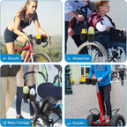 Accmor Stroller Cup Holder, Bike Cup Holder, Universal Cup Holder for Uppababy Nuna Doona Strollers, 2-in-1 Cup Phone Holder for Stroller, Bike, Wheelchair, Walker, Scooter