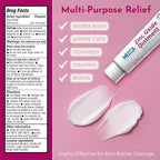 High-Potency 20% Zinc Oxide Ointment - (Pack of 4) Baby Diaper Rash Cream and Gentle Skin Protectant Barrier for Chafed Skin, Wetness, Daily & Overnight Protection Soothing, Hypoallergenic, 1oz Tubes