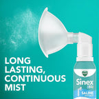 Vicks Sinex Kids Saline Easy Mist, Drug Free Saline, Ages 1 Month+, Gently Clears and Soothes Everyday Stuffy Noses, Safe for Daily Use, 1.7 OZ