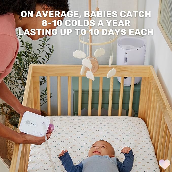 Dr. Noze Best Nursery Bundle | Baby Nasal Care Set with Electric Nasal Aspirator, Humidifier, Newborn Nosepiece & 40 Filters | Pediatrician-Designed Congestion Relief & Comfort | Baby Registry Essenti