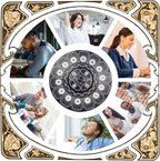 Fidget Toys Fidget Spinners for Kids 7 up Adults, Metal Spinning Spinner Top Toy, Anxiety Toys Stress Relief Reducer, Party Favors for Stuffers Tarot Constellation Spinning Tops Toys (Constellation)