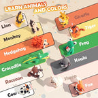 Air Dry Clay Kit - Animal Theme, Modeling Clay for Kids, DIY Model Magic Clay with Sculpting Tools and Tutorials, 12 Boxes Molding Clay, Ultra Light, Soft & Non-Toxic, Arts and Crafts Gift for Kids