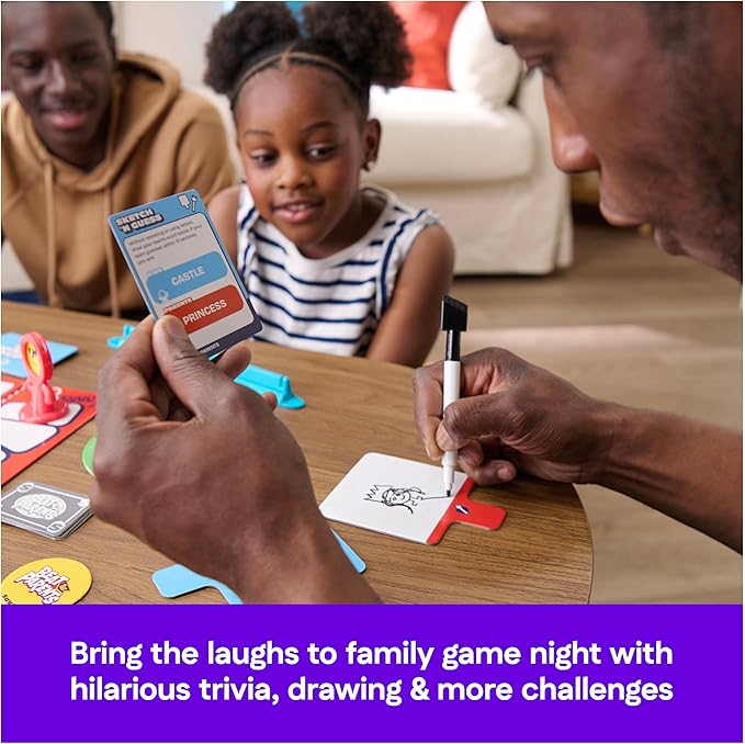 Spin Master Games, Beat The Parents, 2025 Edition with New Challenges & Cards, Friendly Competition Family Game, Fun Activity for Kids, Adults & Family Game Night, 4-8 Players, for Ages 6 & Up