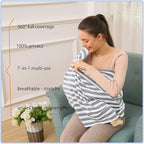 Car Seat Cover for Babies - Multi-use Carseat Canopy Cover, Car Seat Covers, Infant Boys and Girls Shower Gifts