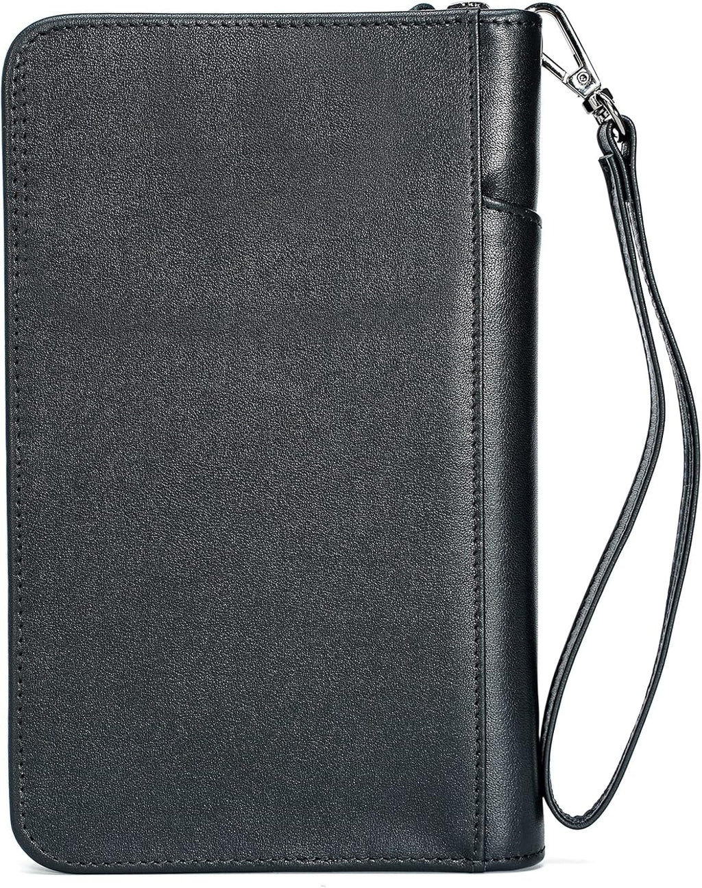 Polare Full Grain Leather Passport Holder Cover Case for Men and Women RFID Blocking Family Travel Wallet Holds 6 Passports