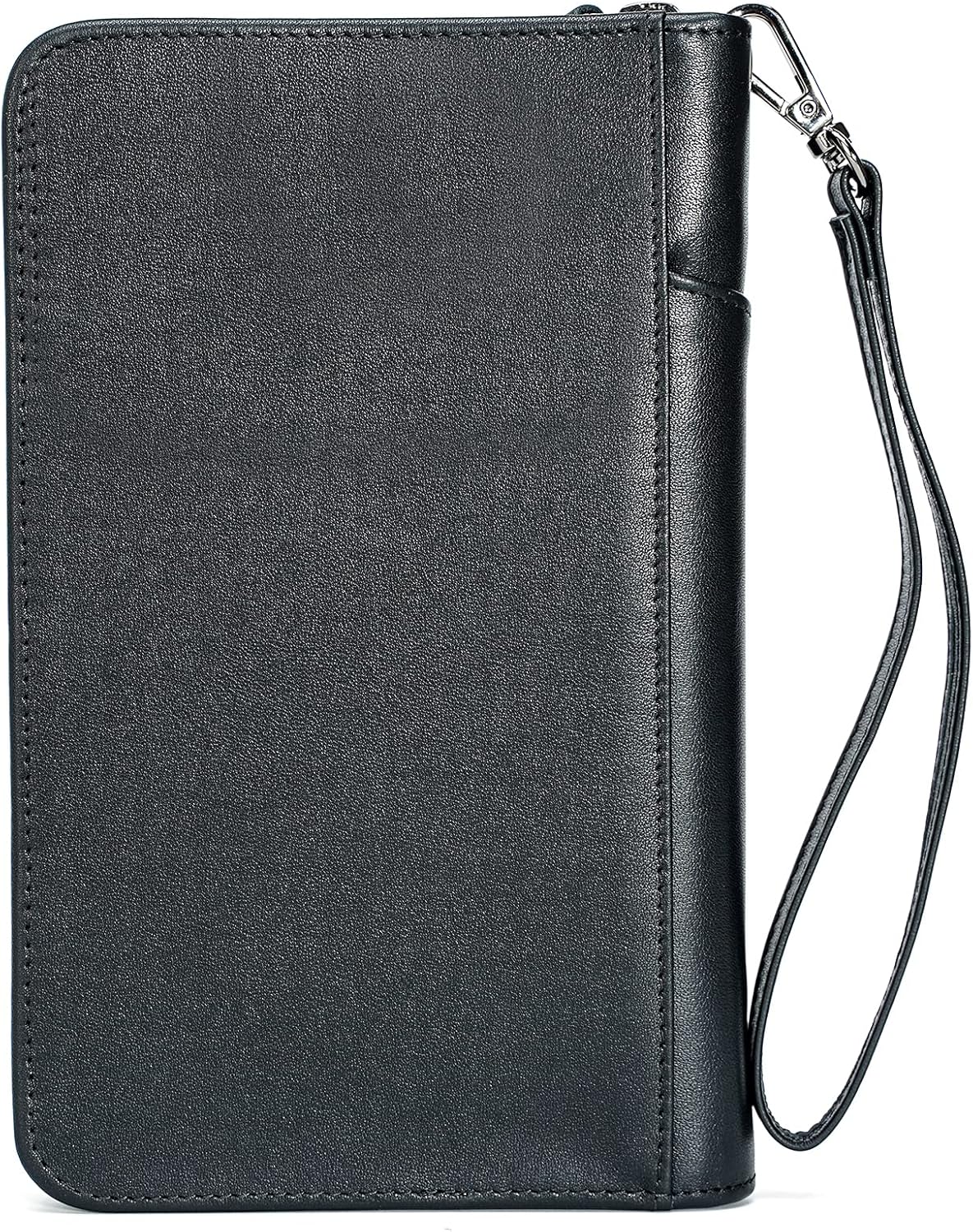 Polare Full Grain Leather Passport Holder Cover Case for Men and Women RFID Blocking Family Travel Wallet Holds 6 Passports