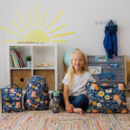 Wildkin 15-inch Kids Backpack – Durable, Padded, Adjustable for School & Travel - Wildflower Bloom