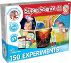 Science4you 150 Science Experiments for Kids Ages 8-12 - Super Science Kits for Kids, Chemistry Set + Stem Toys, Gifts for Boys and Girls Age 8 9 10+