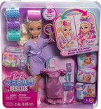 Barbie Dream GET Ready Malibu” Fashion Doll with Stylized Hair, Including Surprise Hair Accessories & 15+ Looks