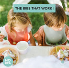 Loulou Lollipop Soft, Waterproof Silicone Feeding Bib